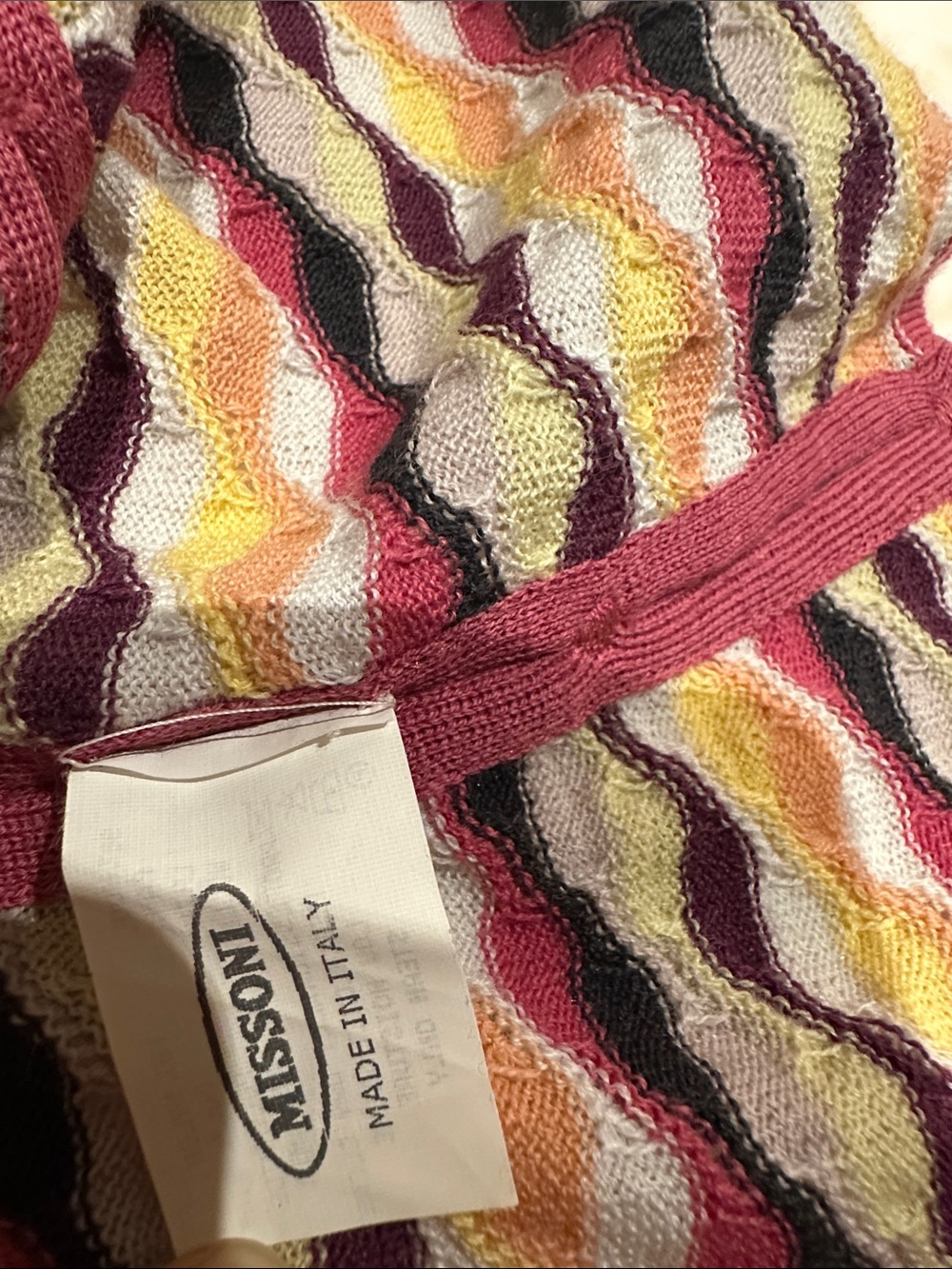 Missoni Multicolor Zigzag Midi Dress - Picture 5 of 9